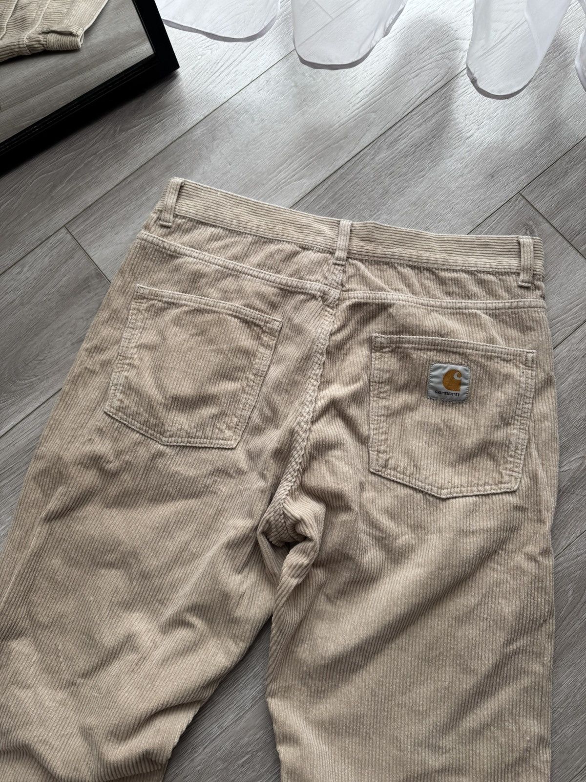 Carhartt 🔥 Carhartt WIP Newel Pants Chino Corduroy Trousers Velvet Size US 32 / EU 48 - 2 Thumbnail