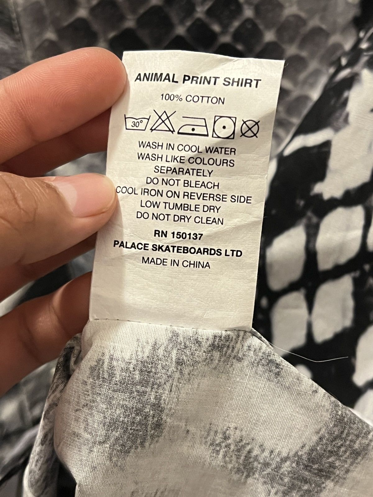 Palace Palace Animal Print Shirt Size US M / EU 48-50 / 2 - 6 Thumbnail