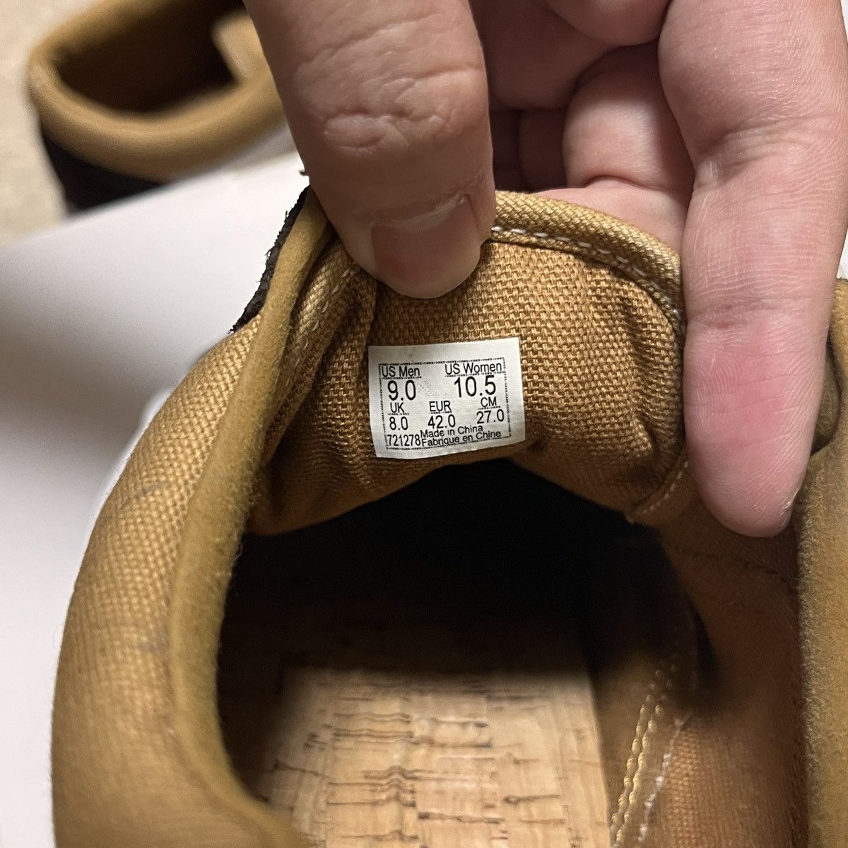 JJJJound × Vans JJJJound X Vans Old School OG 2017 Size US 9 / EU 42 - 5 Thumbnail