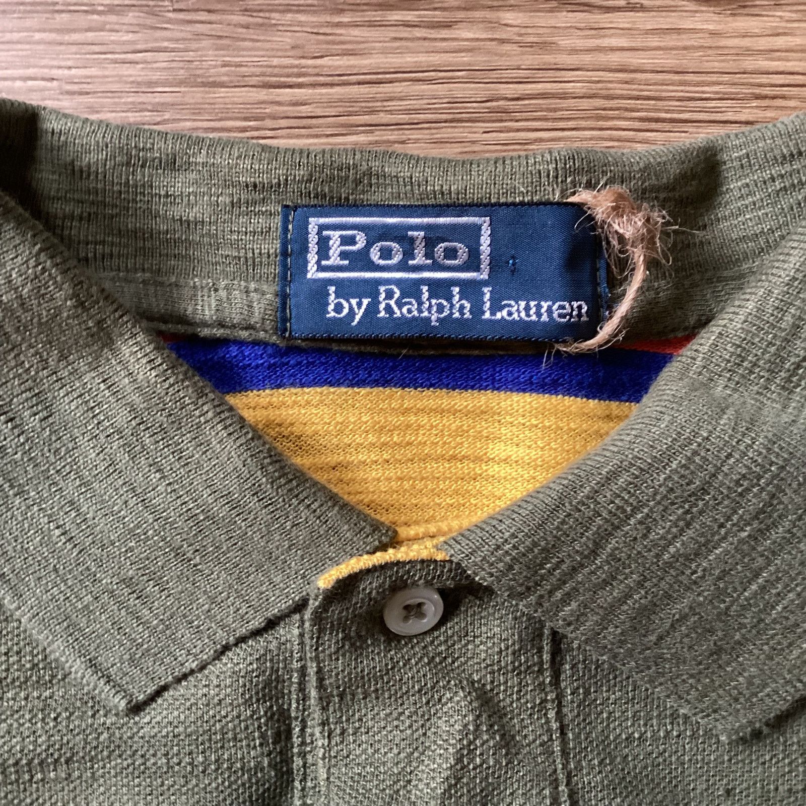 Ralph Lauren Amazing Striped 90’s Polo Shirt Size US XXL / EU 58 / 5 - 5 Thumbnail
