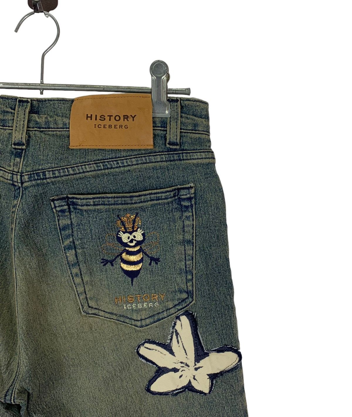 Iceberg VINTAGE ICEBERG HISTORY DENIM WOMEN JEANS Size 27" / US 4 / IT 40 - 9 Thumbnail