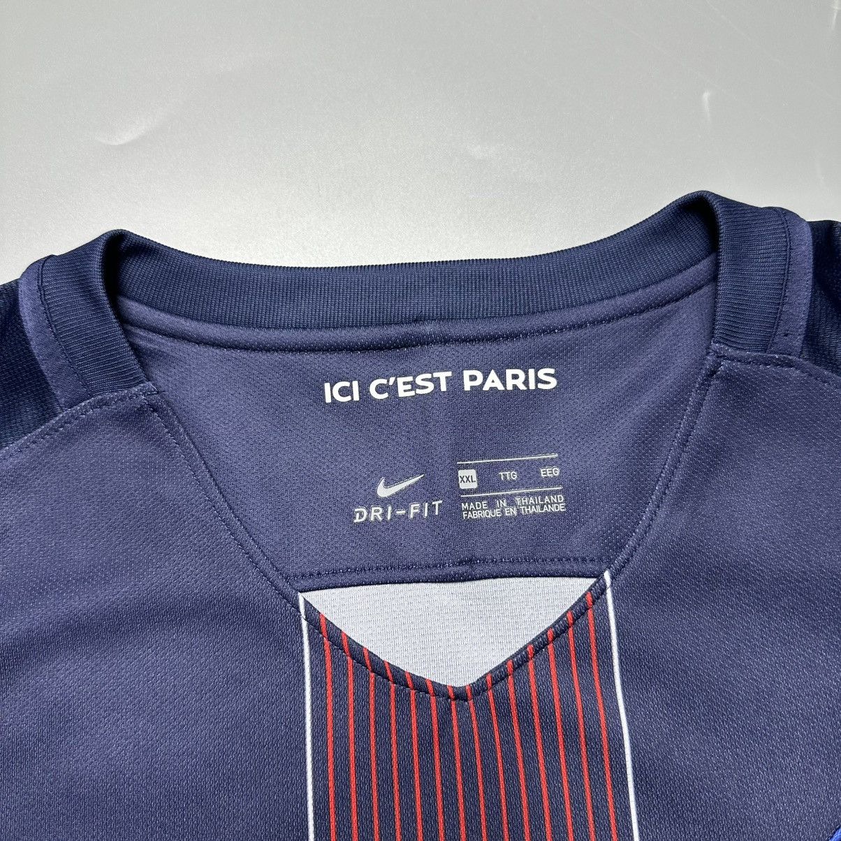 Nike PSG NIKE 2016/2017 FOOTBALL SOCCER HOME JERSEY #11 DI MARIA Size US XXL / EU 58 / 5 - 5 Thumbnail