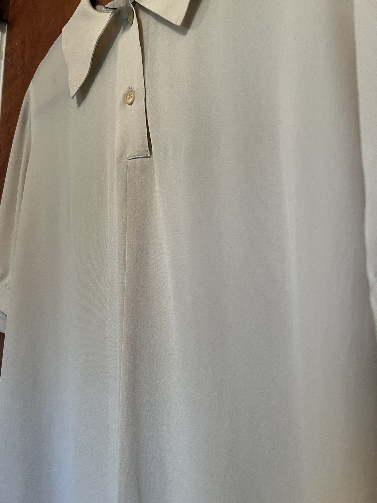 Giorgio Armani Giorgio Armani Vintage Silk Shirt Size US S / EU 44-46 / 1 - 2 Thumbnail
