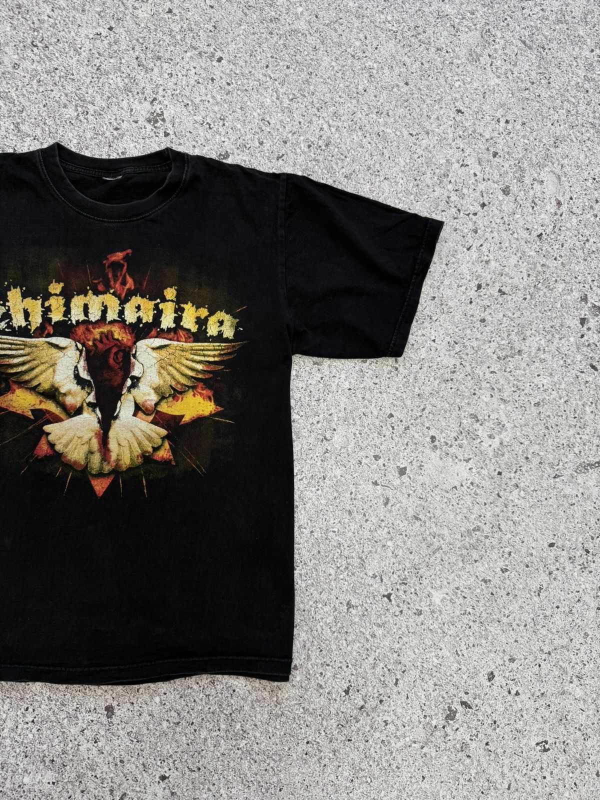 Band Tees Vintage 2000’s Chimaira Rock Band Retro T-Shirt Y2K Hype Size US L / EU 52-54 / 3 - 4 Thumbnail