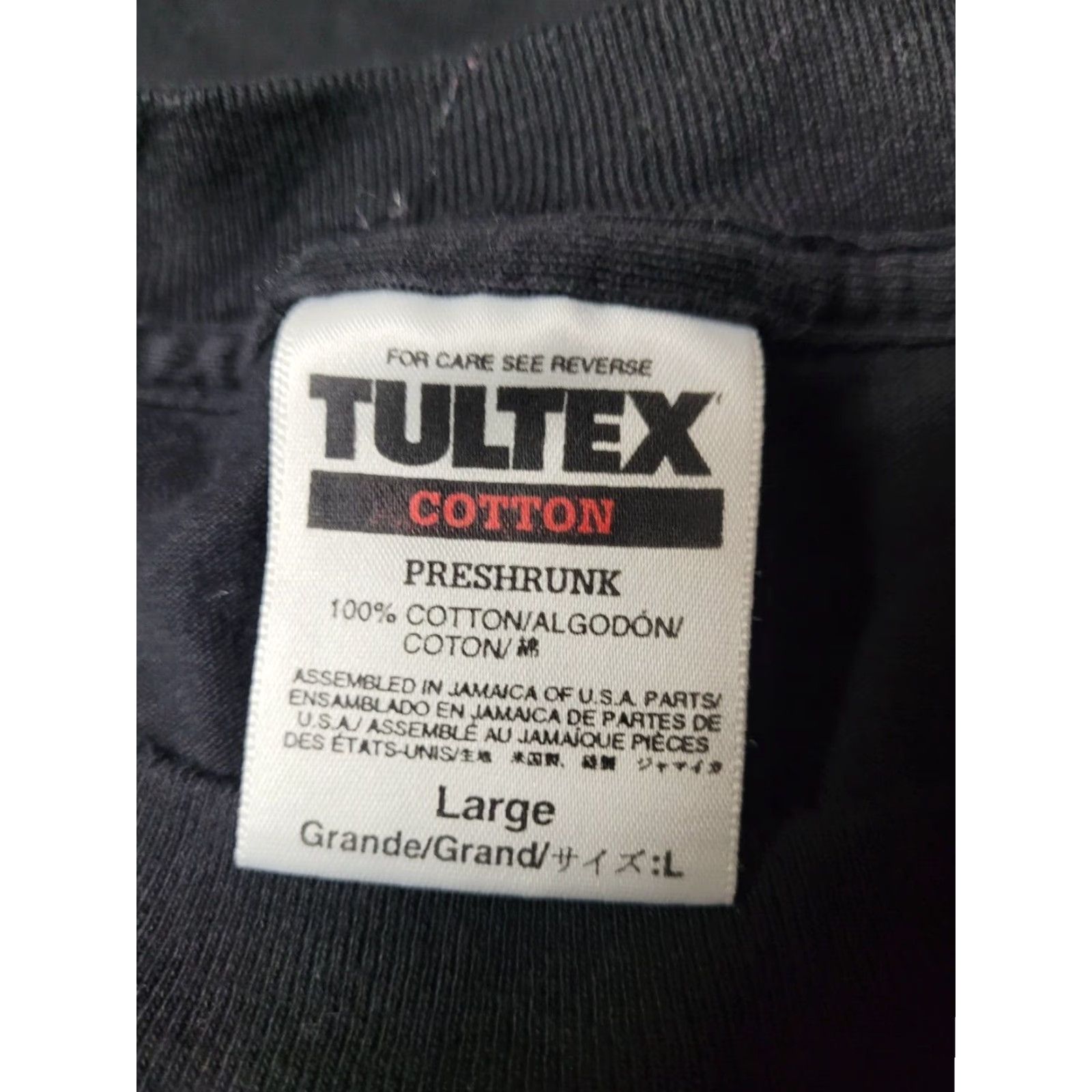 Tultex VTG Coyote Ugly Saloon Bar Chicago IL T Shirt Large Men Black Tultex 100% Cotton Crew Neck Short Sleeve Logo Restaurant Bar 2000s Size US L / EU 52-54 / 3 - 3 Thumbnail