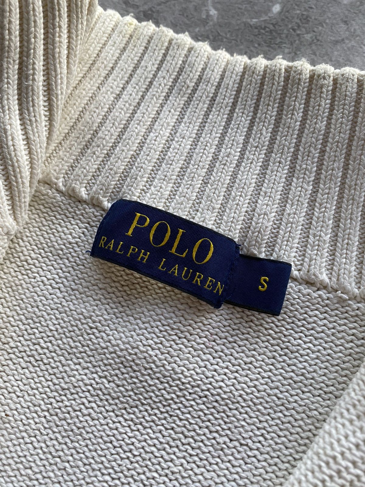 Polo Ralph Lauren 🇺🇸Rare Y2K Polo Ralph Lauren 1/3 Zip Sweatshirt Retro Hype Size US S / EU 44-46 / 1 - 8 Thumbnail