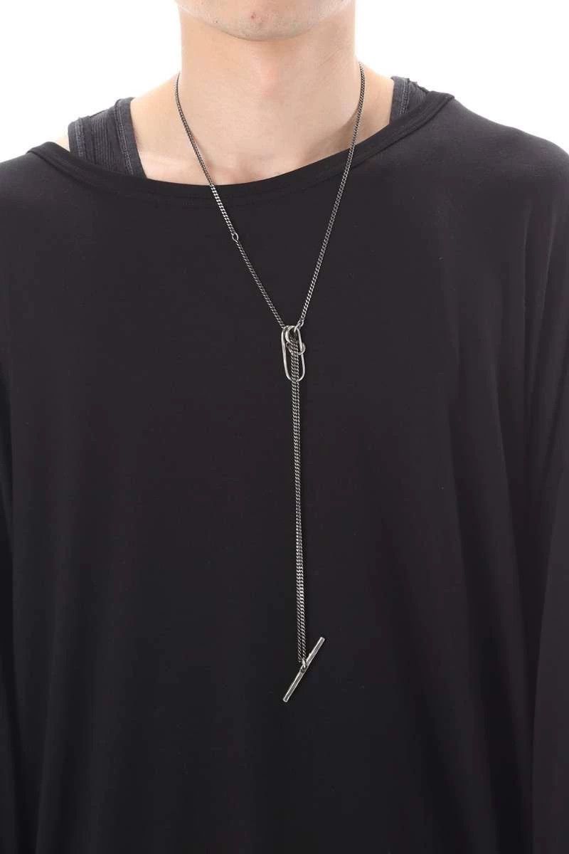 Werkstatt Munchen Werkstatt Munchen M3015 Stack Chain Spring Clasp Necklace Size ONE SIZE - 6 Thumbnail