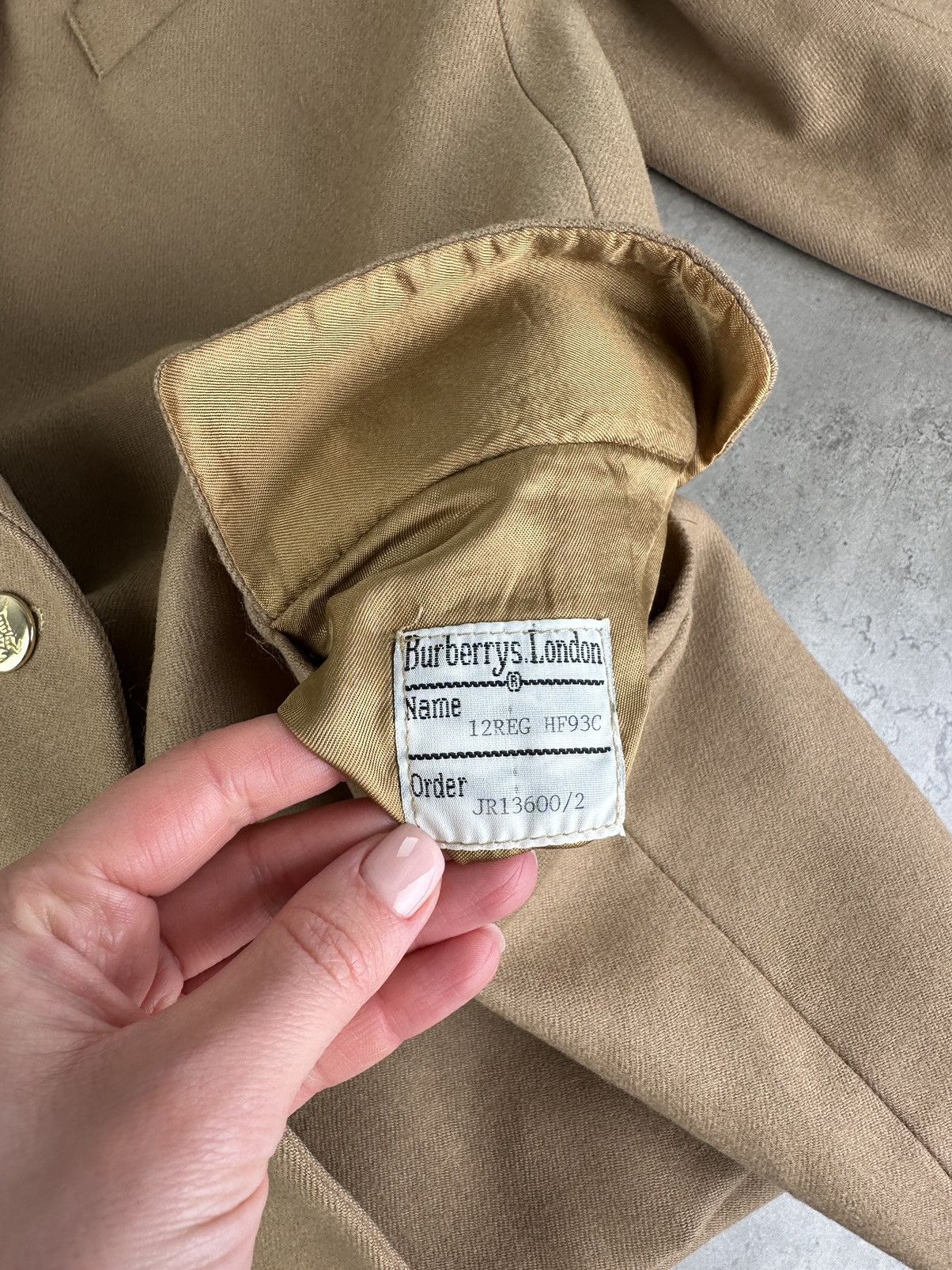 Burberry Burberry’s Vintage Wool Jacket Size M / US 6-8 / IT 42-44 - 13 Thumbnail