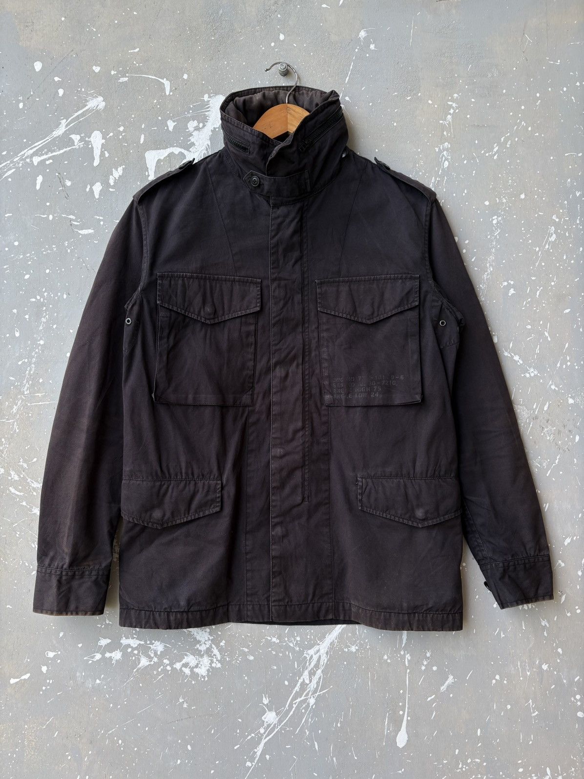 Avirex Sunfaded Avirex M-65 Field Jacket Concealed Hooded Size US M / EU 48-50 / 2 - 1 Thumbnail