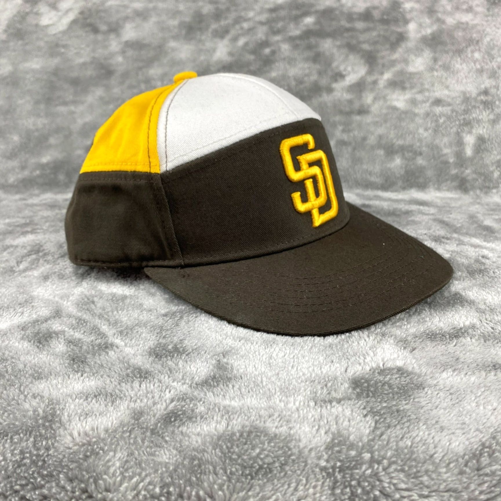 Logo 7 Melonwear San Diego Padres Snapback Hat Mens One Size Embroidered SD Logo Multicolor Cotton Adjustable breathable Sports Logo) Size ONE SIZE - 2 Thumbnail