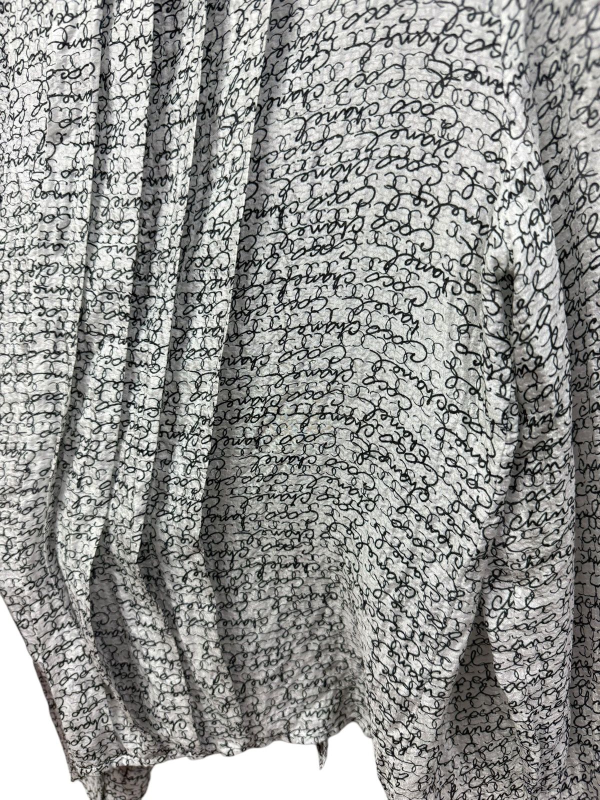 Chanel Chanel coco silk pleated longsleeve Size M / US 6-8 / IT 42-44 - 10 Thumbnail