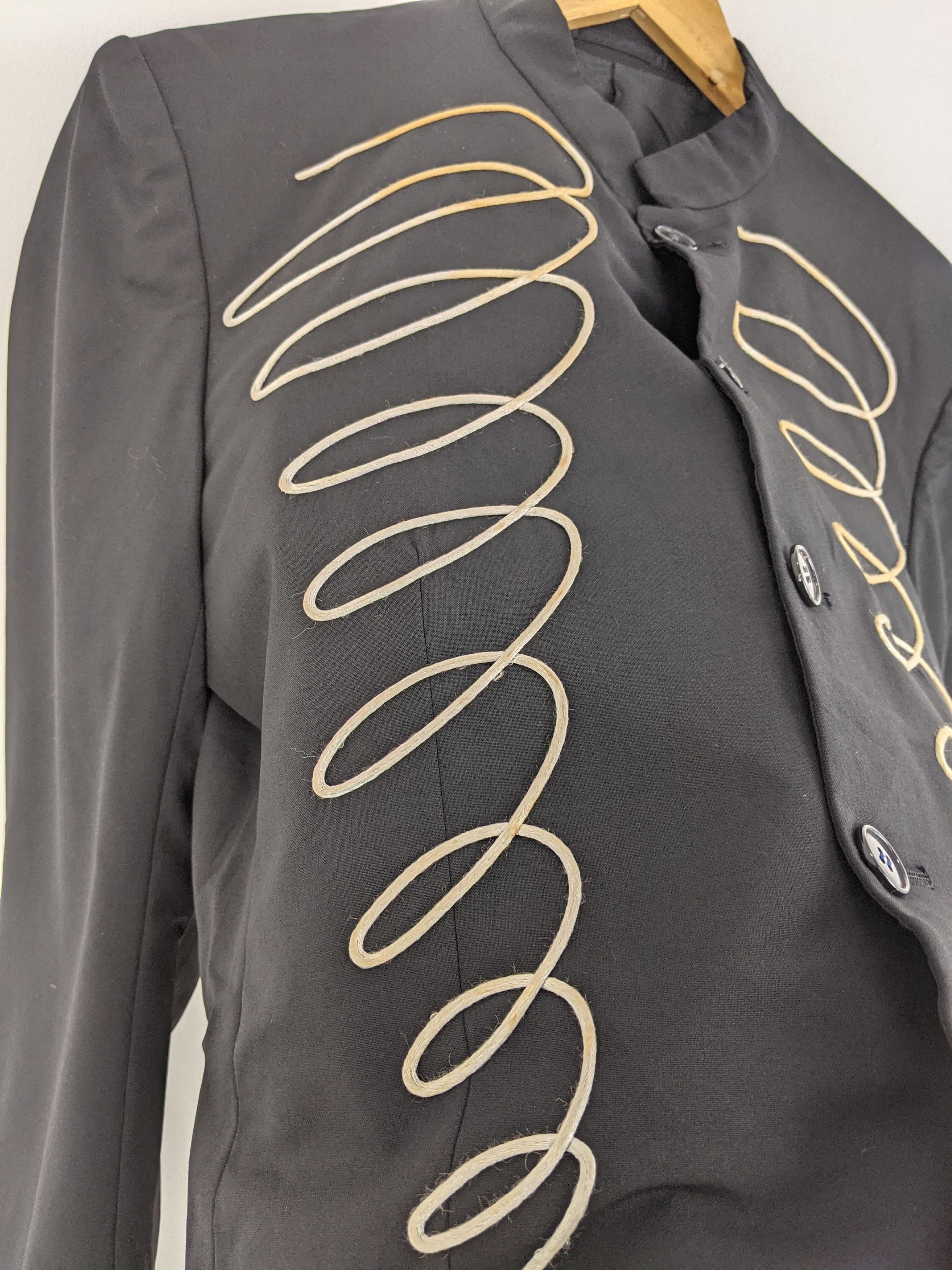 Japanese Brand × Mr. Junko Mr.Junko Koshino String Design Blazer Jacket MJ0129Z Size US M / EU 48-50 / 2 - 16 Thumbnail