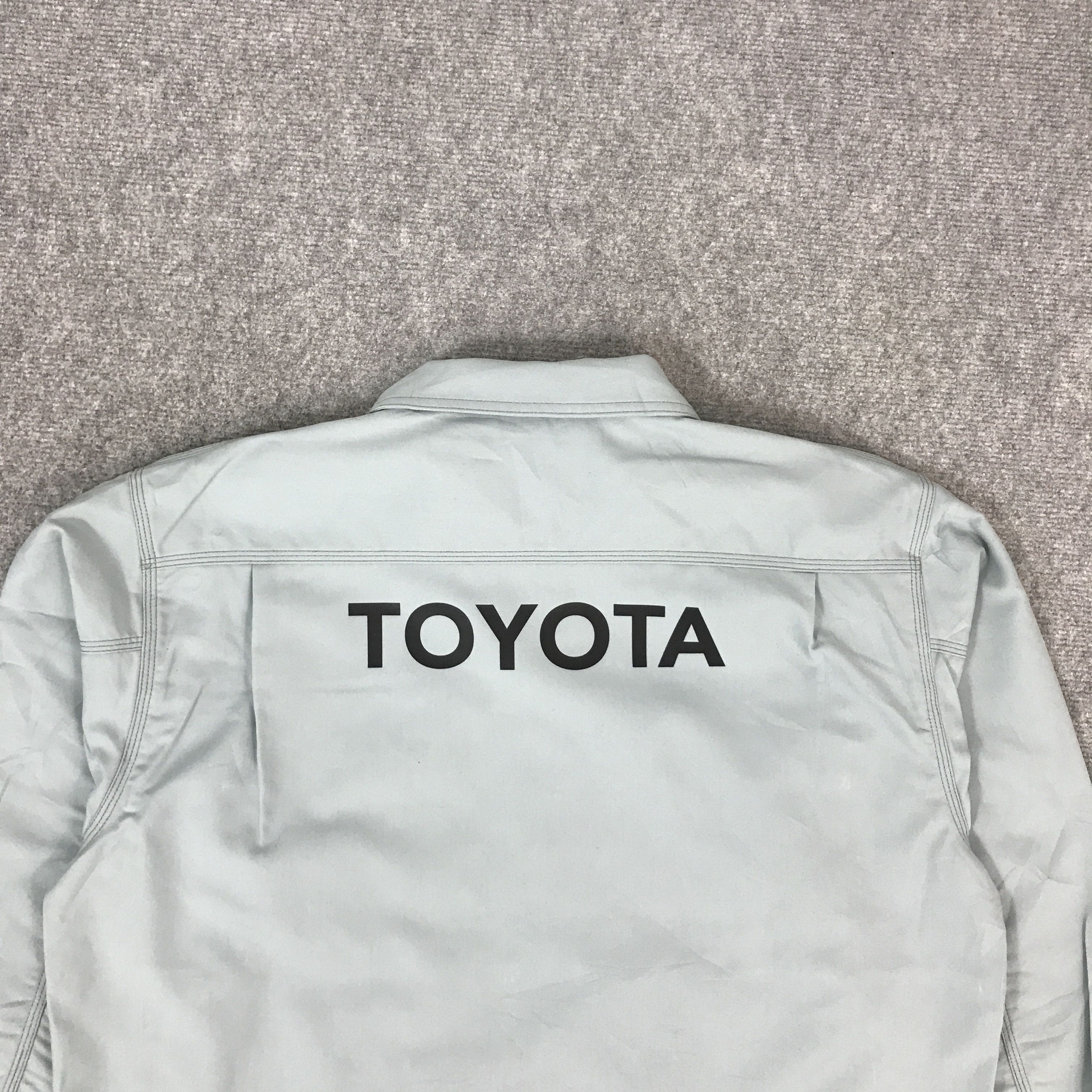 Japanese Brand TOYOTA UNIFORM JAPAN MOTORSPORT CUSTOM JACKET Size US L / EU 52-54 / 3 - 4 Thumbnail