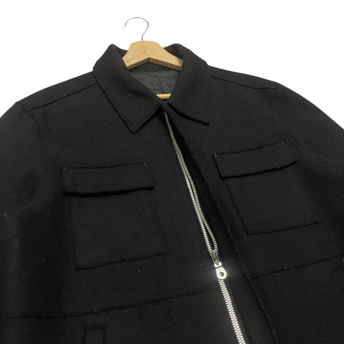 PPFM ‼️RARE‼️ Vintage PPFM Military Wool Utility Hidden Zip Jacket Size US L / EU 52-54 / 3 - 11 Thumbnail