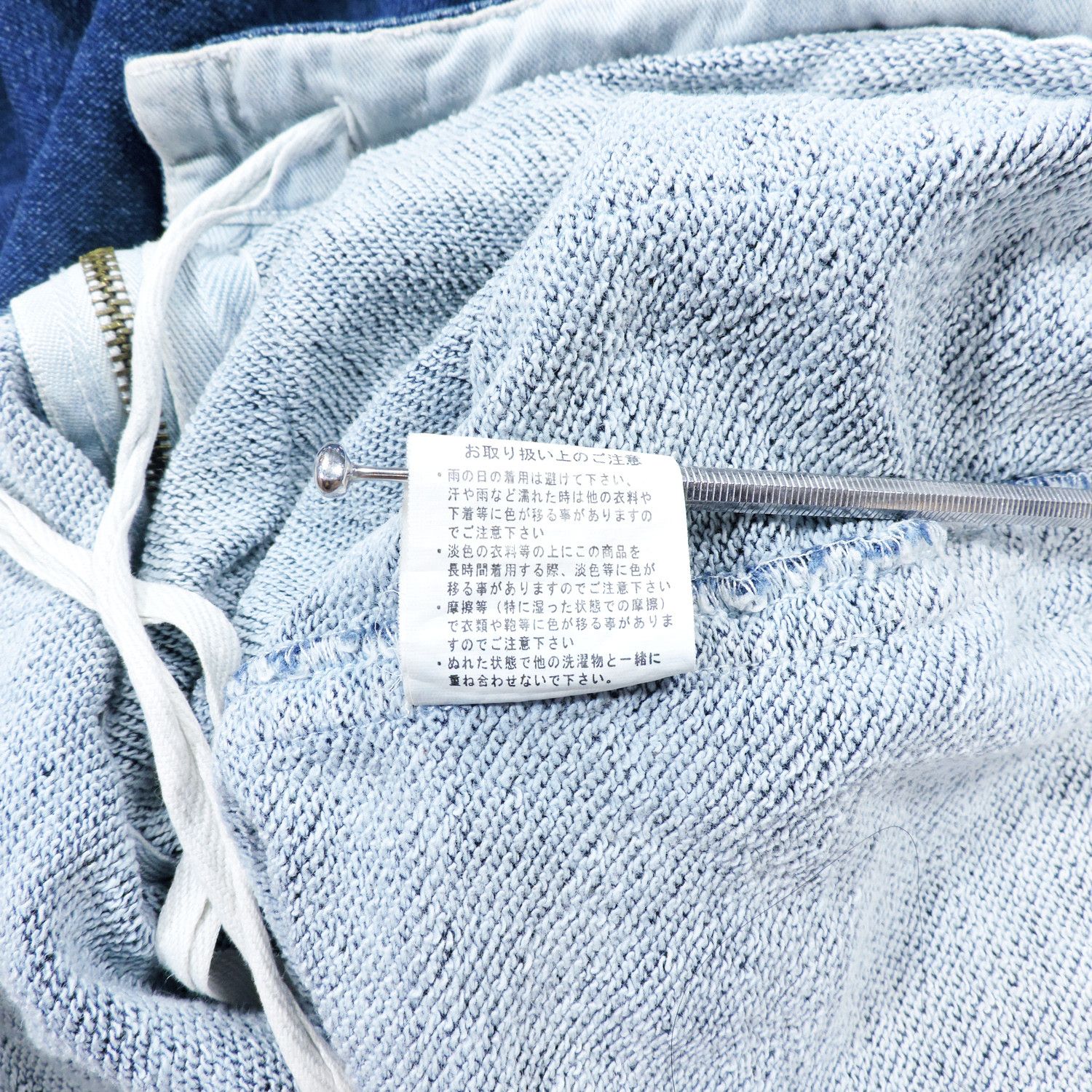 Japanese Brand HOUSTON UNION MADE NAVAL EQUIP USN GUNNER SMOCK DENIM JACKET Size US M / EU 48-50 / 2 - 6 Thumbnail