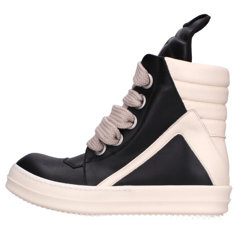 Rick Owens Rick Owens Geobasket Jumbo Laces Sneakers New 41 | Grailed