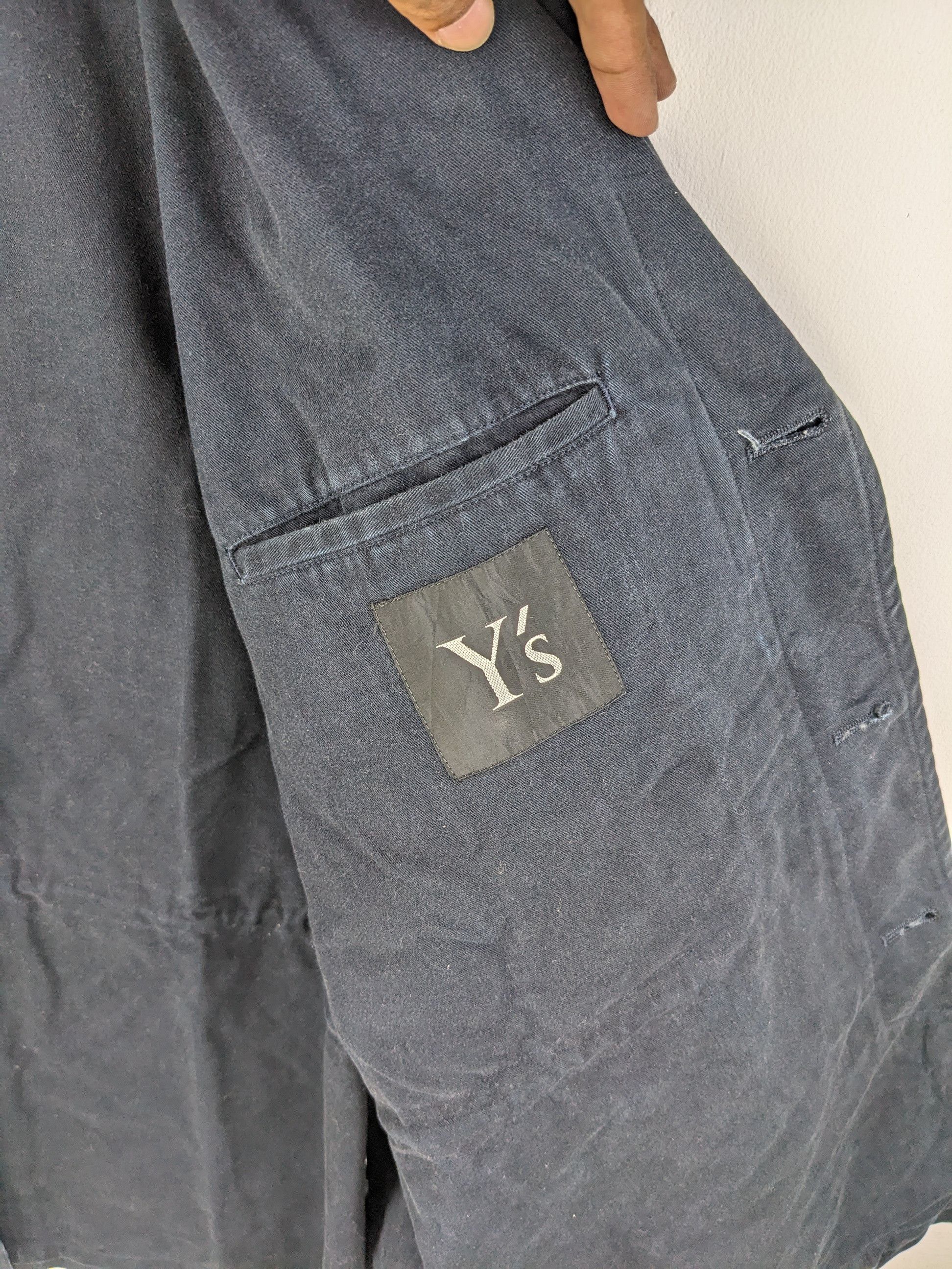 Y's × Yohji Yamamoto Vintage Yohji Yamamoto Chore Jacket Avant Garde Harajuku Size US XL / EU 56 / 4 - 3 Thumbnail