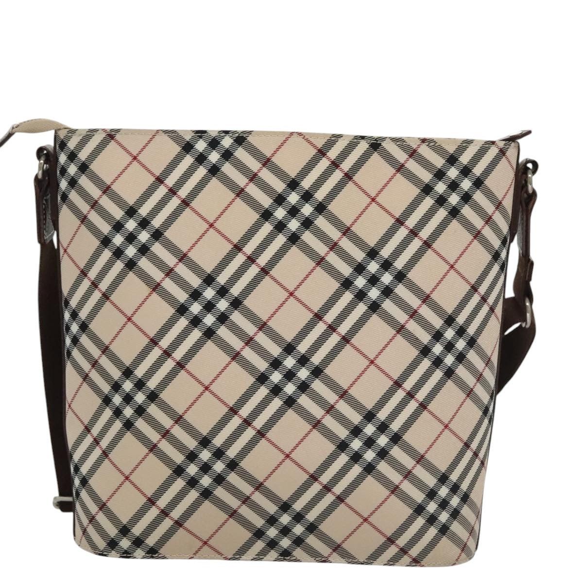 Burberry Burberry Nova Check Blue Label Shoulder Bag Canvas Beige Size ONE SIZE - 2 Thumbnail