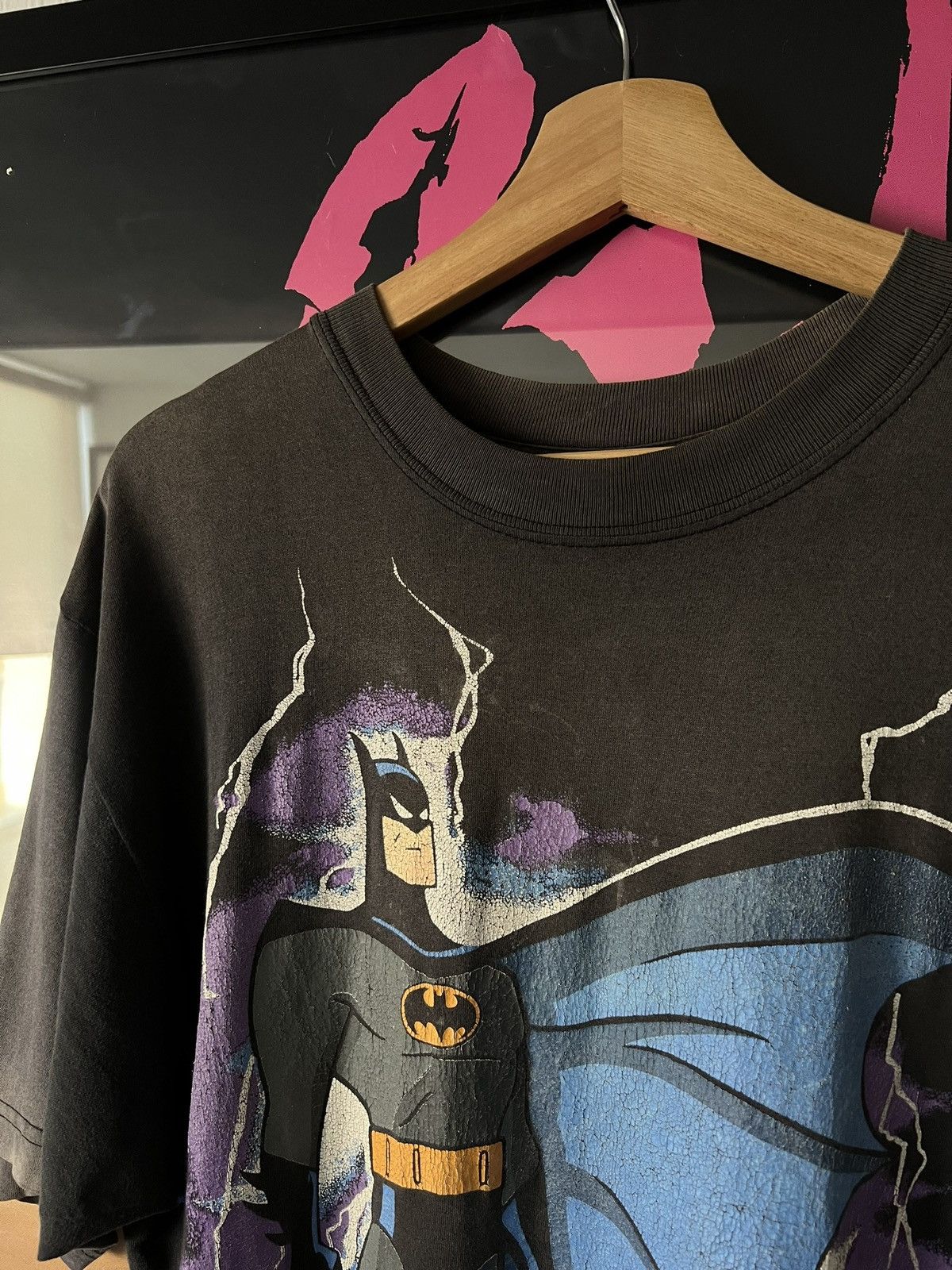 Vintage Vintage 90s Batman The Animated Series European shirt Size US L / EU 52-54 / 3 - 6 Thumbnail