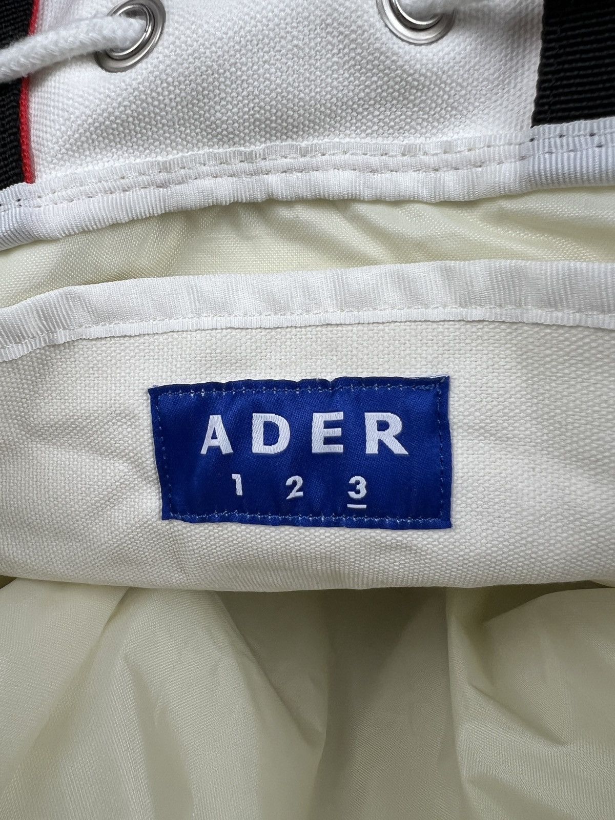 Ader Error × Maison Kitsune SS19 Ader Error x Maison Kitsuné Canvas Tote Bag Size ONE SIZE - 13 Thumbnail