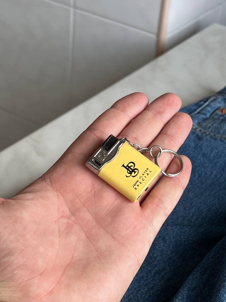 Japanese Brand × Vintage Y2K JOHN PLAYER SPECIALS F1 90s GEOMETRIC PUNK ROCK LIGHTER Size ONE SIZE - 5 Thumbnail
