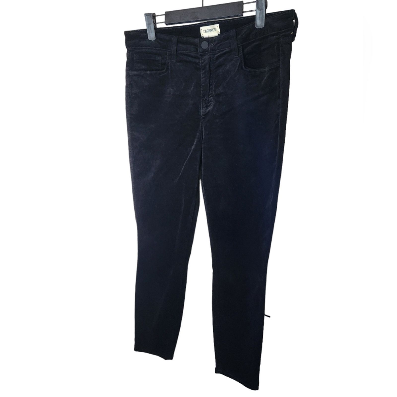 L'AGENCE L'Agence Margot Velvet Jean with High Rise 30 Size 30" / US 8 / IT 44 - 4 Thumbnail