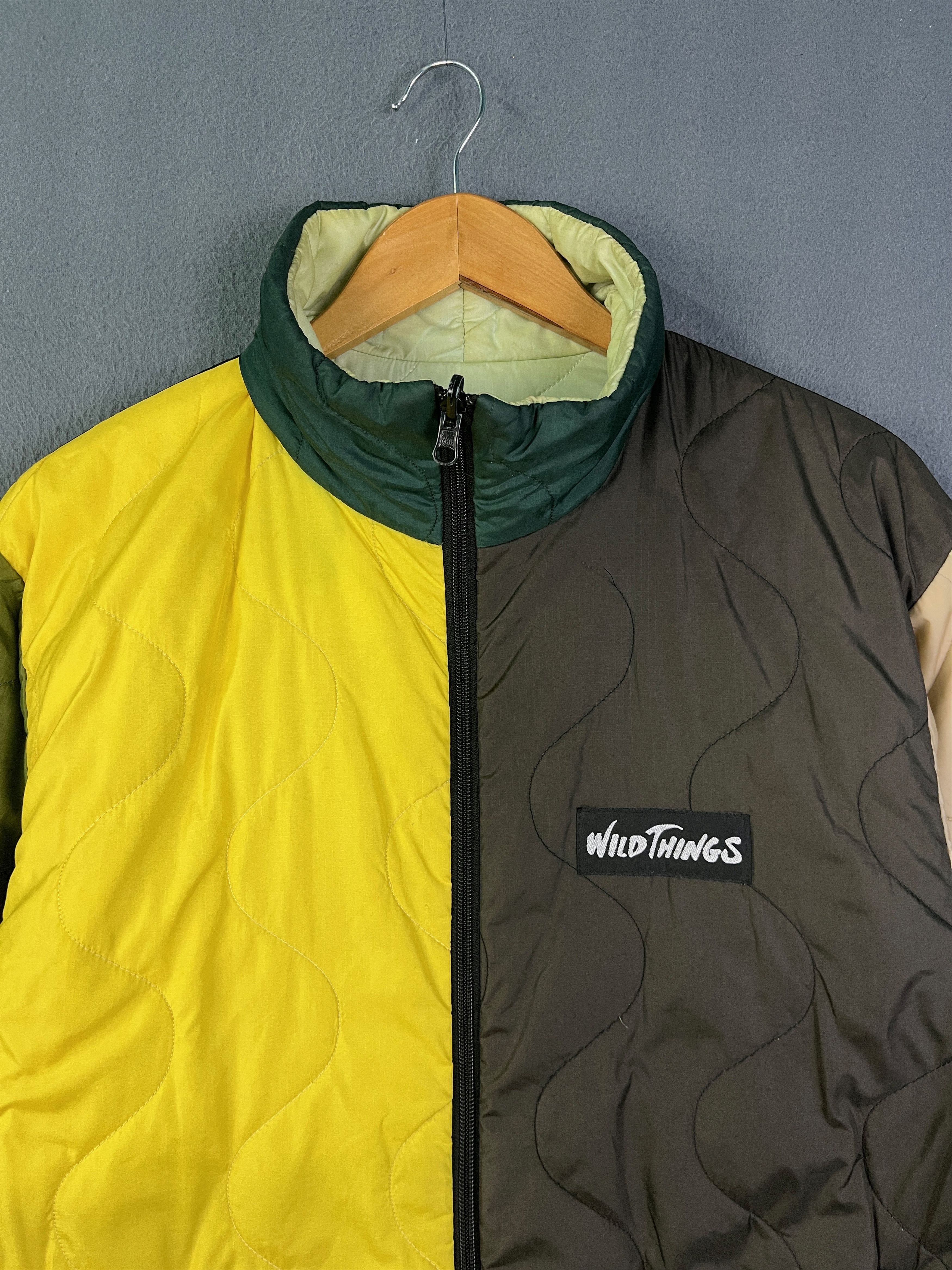 Wild Things Wild Things Color Block Reversible Made in USA Puffer Jacket Size US M / EU 48-50 / 2 - 3 Thumbnail