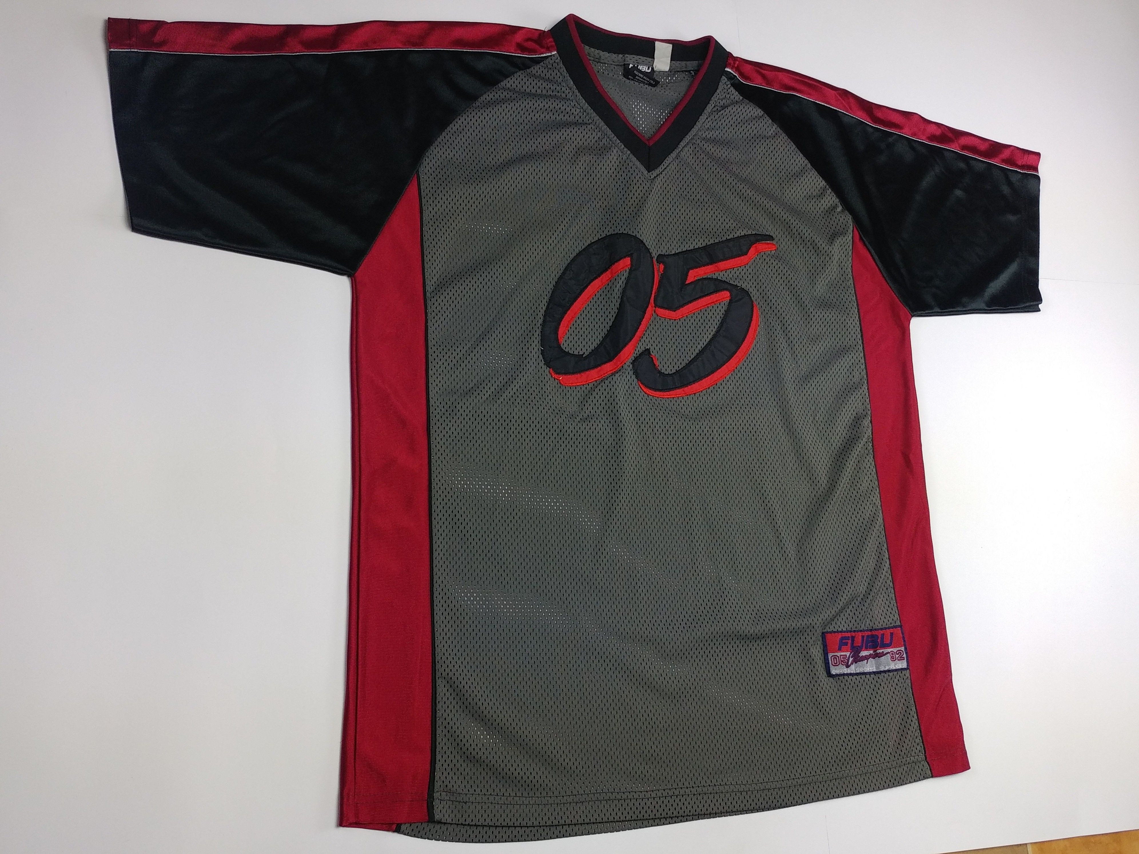 Fubu FUBU jersey, gray, vintage hip hop t-shirt, 90s hip hop L Size US L / EU 52-54 / 3 - 3 Thumbnail