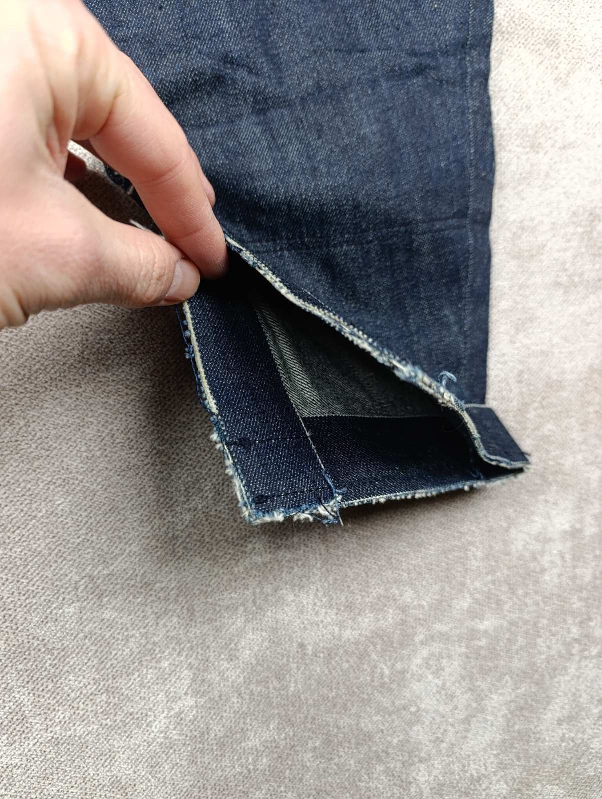 DENHAM DENHAM UNIVERSE DROP CROTCH FIT DENIM CUSTOM JEANS JAPANESE Size US 28 / EU 44 - 4 Thumbnail