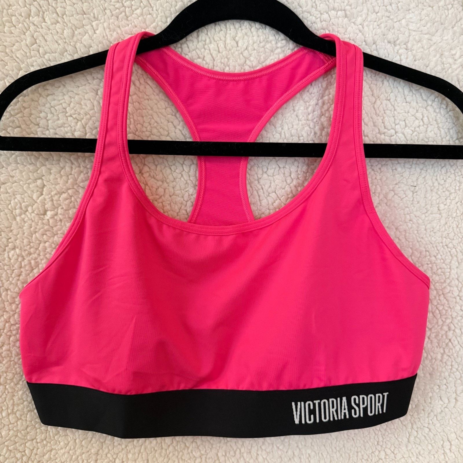 Victoria's Secret Victoria Sport Racerback Sports Bra XL Pink Gymcore Size XL / US 12-14 / IT 48-50 - 1 Thumbnail
