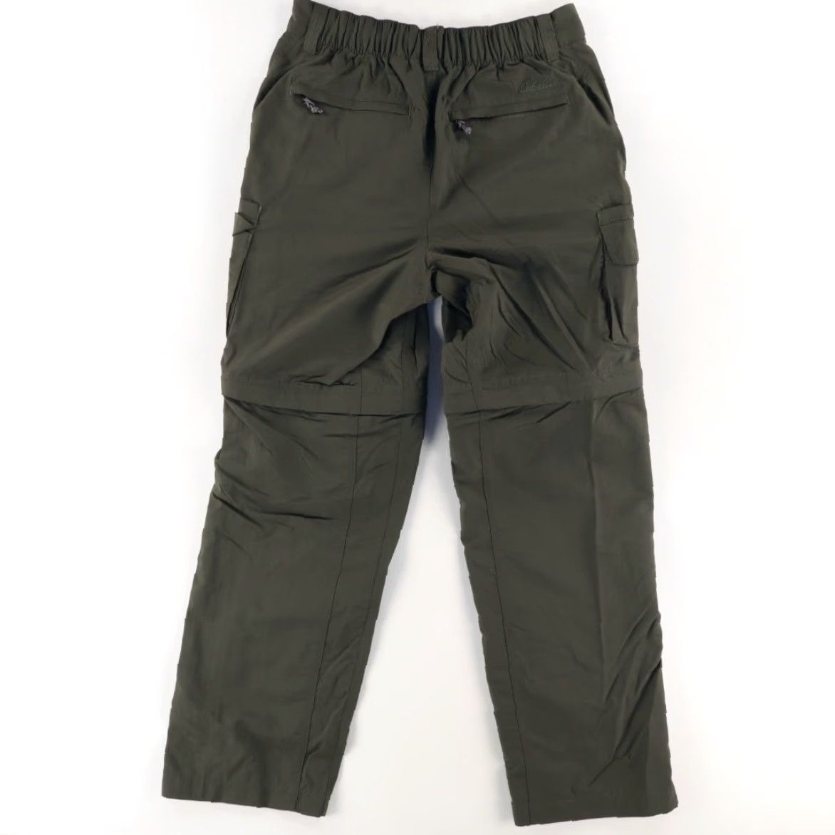 Vintage Cabelas Convert Nylon Shell Cargo Pants Green Men's M Size US 31 - 4 Thumbnail