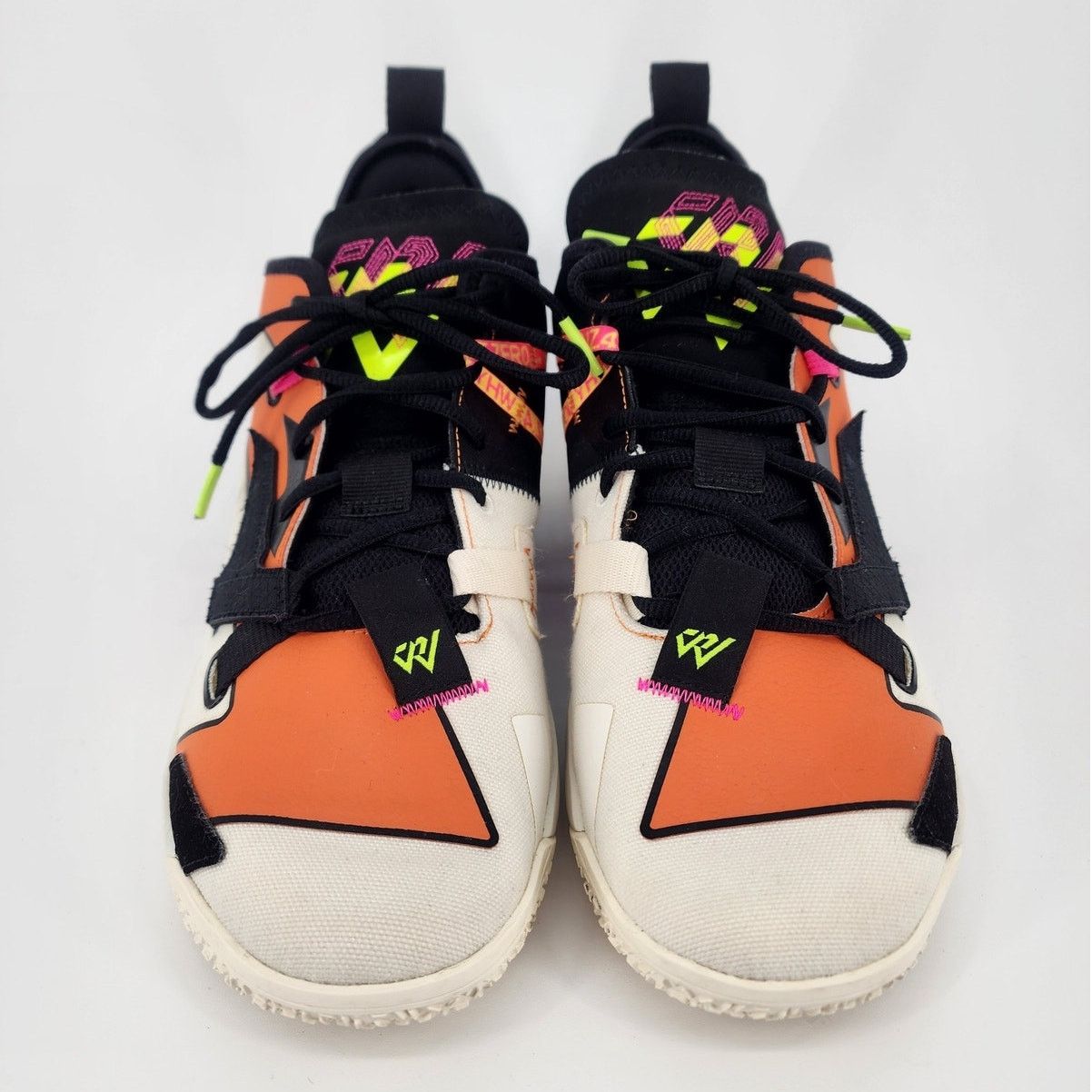 Nike Jordan Why Not Zer0.4 Pale Ivory Orange Volt Men’s 10.5 Size US 10.5 / EU 43-44 - 3 Thumbnail