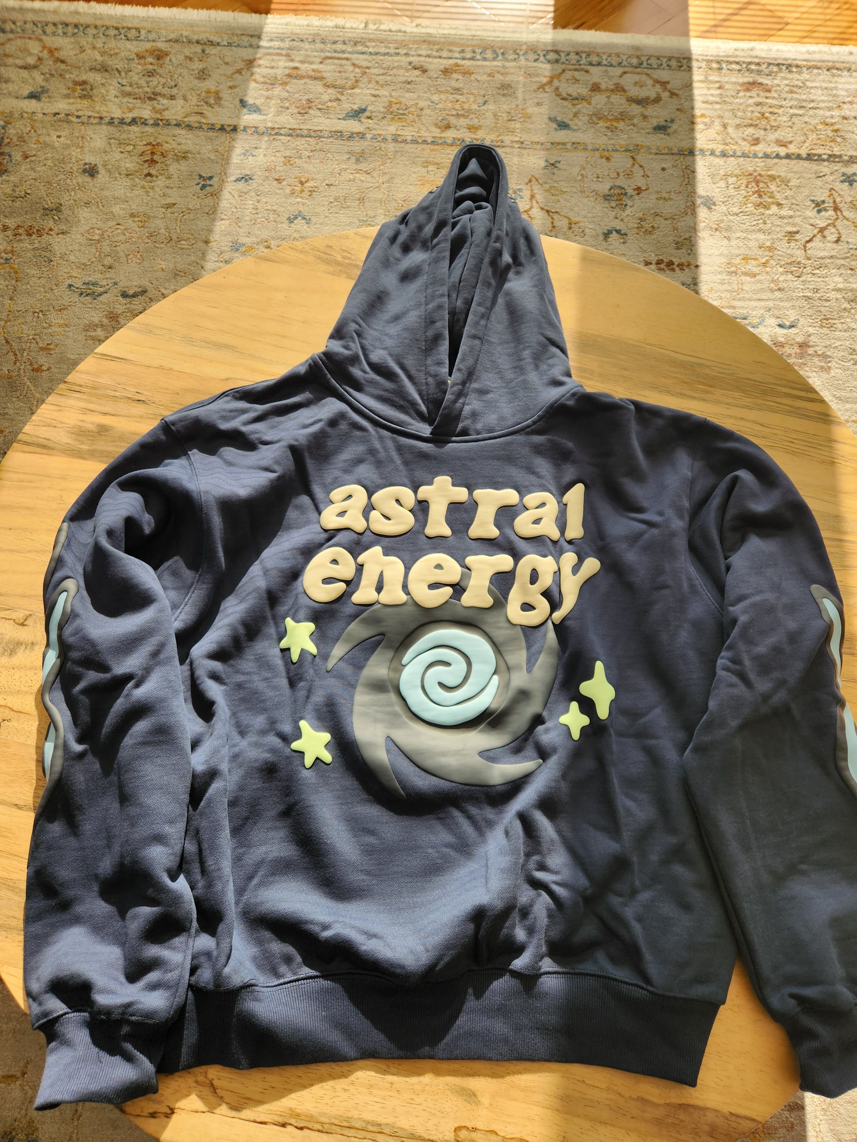 Broken Planet Broken Planet "Astral Energy" Navy Hoodie Size US XL / EU 56 / 4 - 4 Thumbnail
