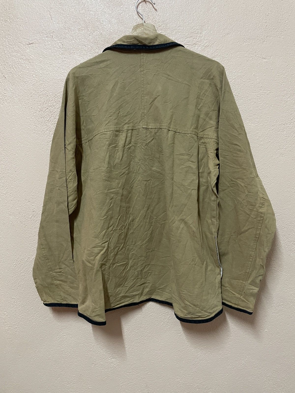 KAVU × Patagonia × Urban Outfitters Kavu Seattle USA Canvas Pullover Zip Jacket Mens Large Brown Size US L / EU 52-54 / 3 - 10 Thumbnail