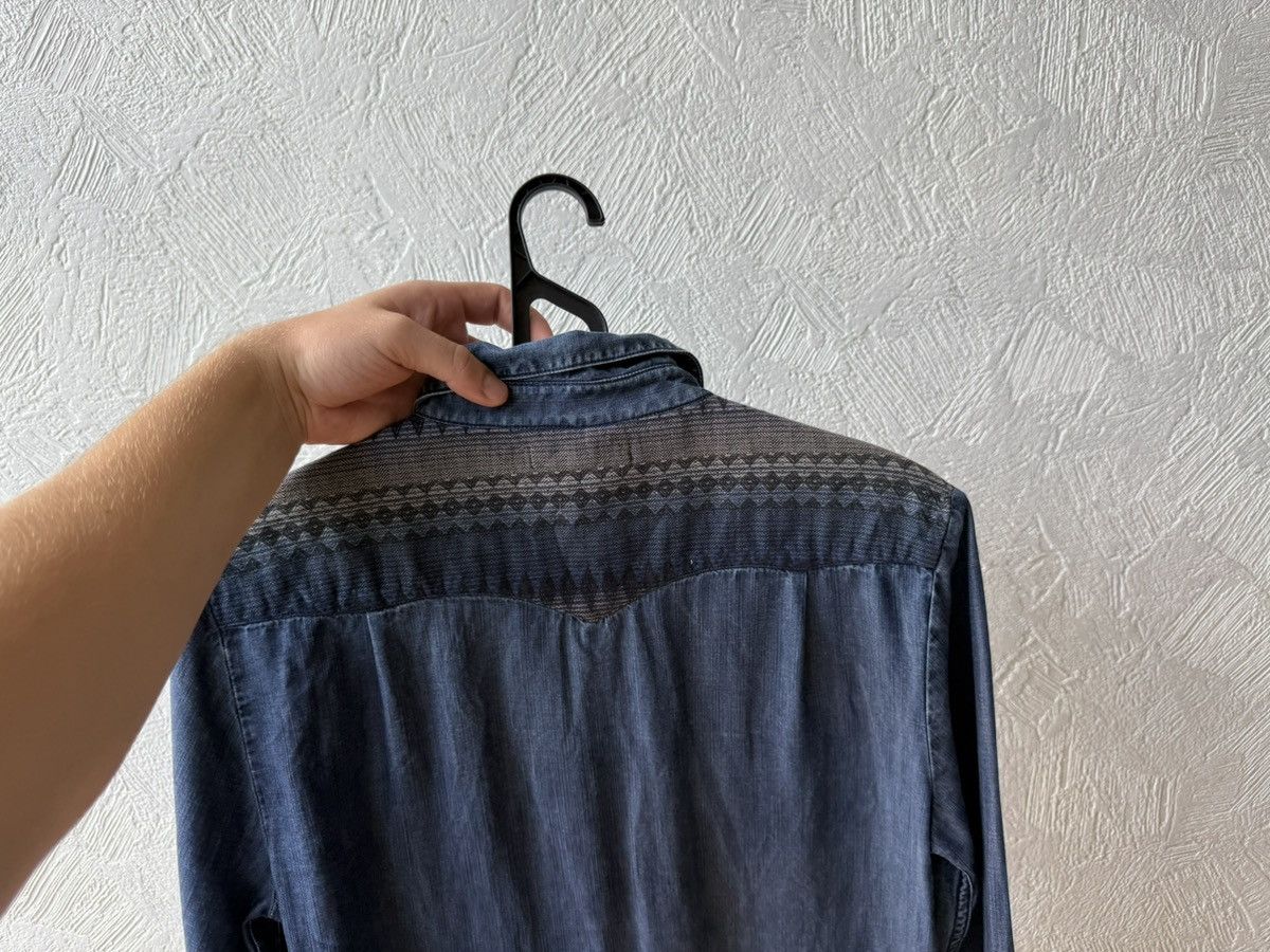 The Kooples The Kooples Shirt Button Up Denim Size US S / EU 44-46 / 1 - 7 Thumbnail