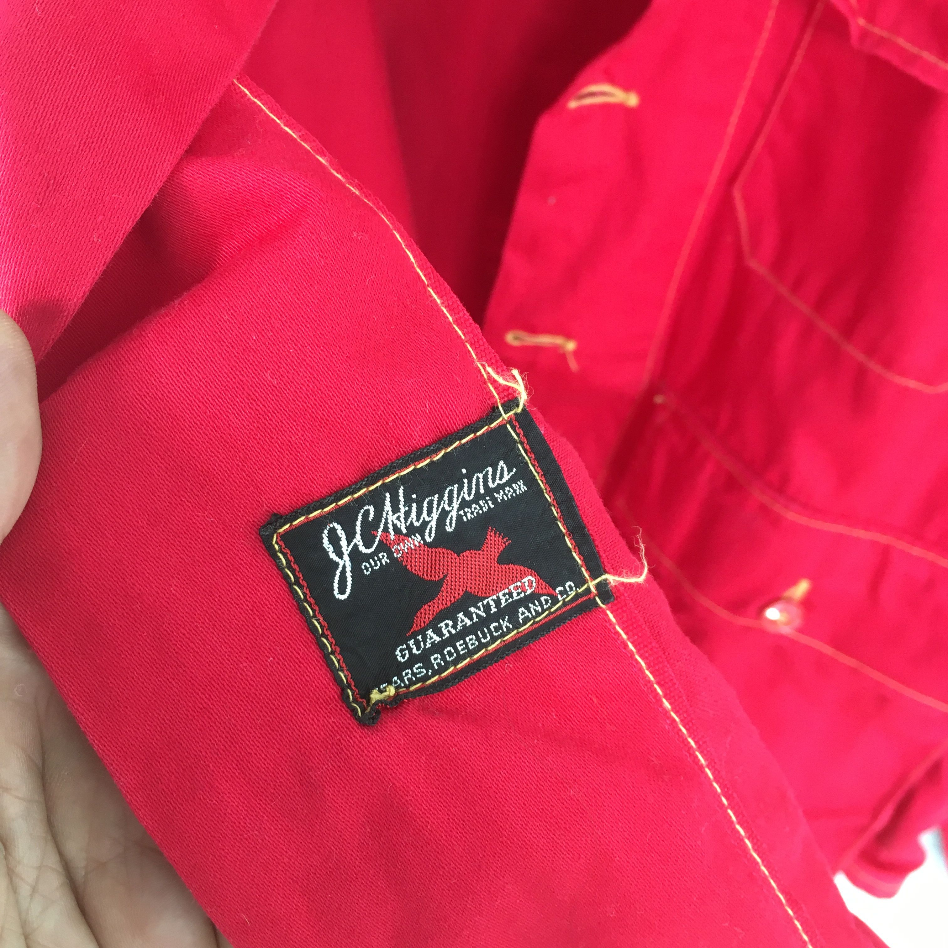 Sears Vintage 1950's Jc Higgins Sears Roebuck Hunting Jacket XL Size US XL / EU 56 / 4 - 6 Thumbnail