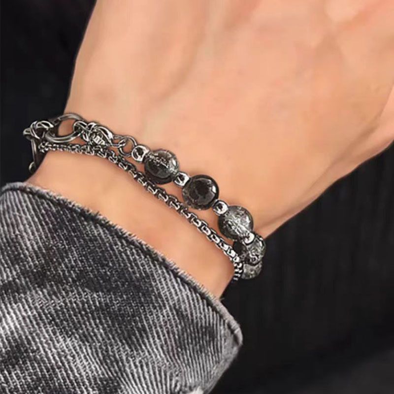 Jewelry Dark Bracelet Y2K Punk Chain Gotch Bracelets Chains Size ONE SIZE - 2 Thumbnail