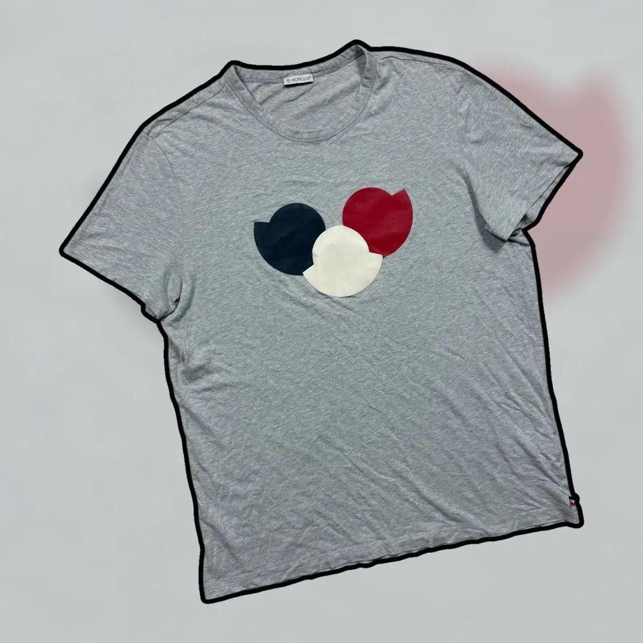 Moncler Moncler Logo Shirt Grey Size US L / EU 52-54 / 3 - 2 Thumbnail