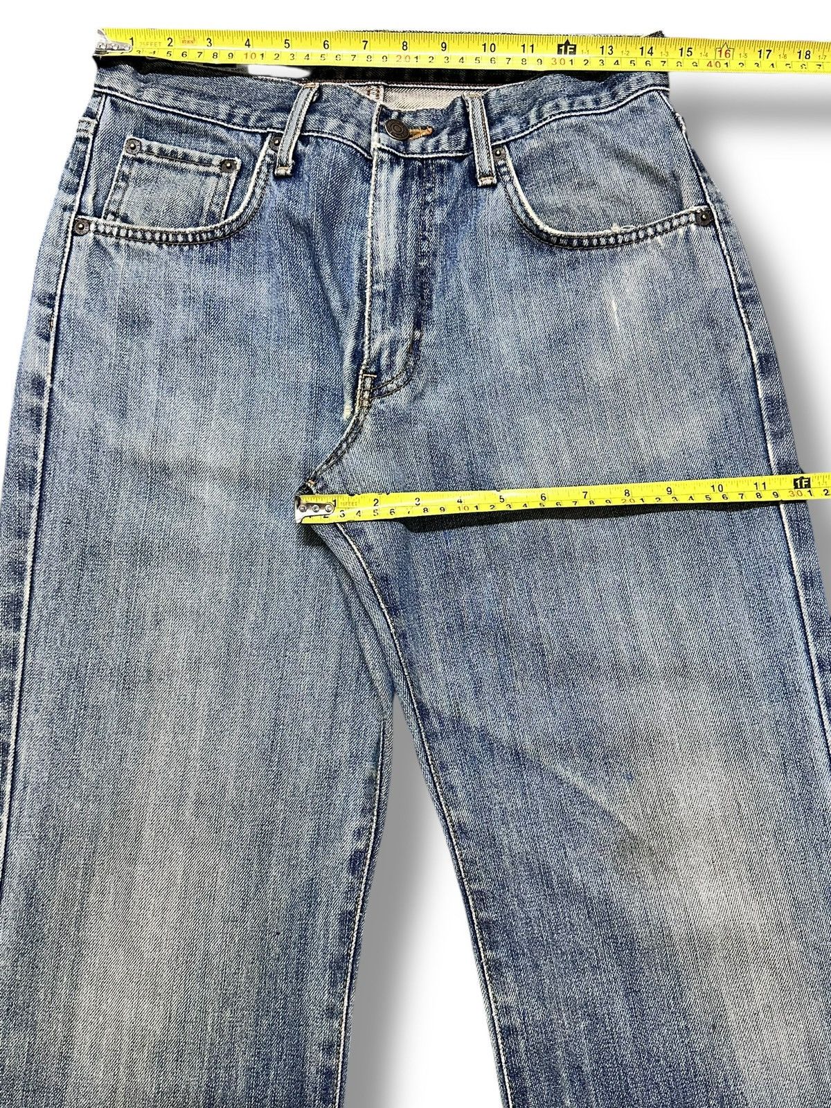 Edwin Edwin Vintage Wideleg Loose Style With Faded Wash Size US 28 / EU 44 - 14 Thumbnail