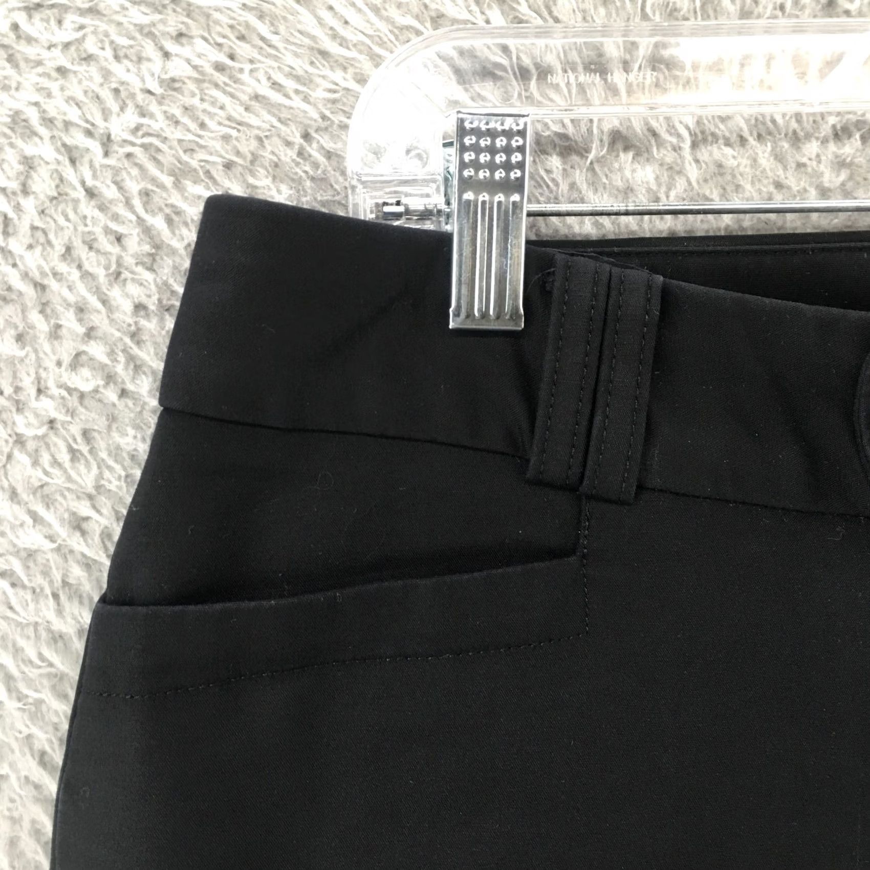 Banana Republic Banana Republic Bootcut Dress Pants Trousers Womens 10 Black Mid Rise Zip Fly Pants Shoes? Size 32" / US 10 / IT 46 - 3 Thumbnail