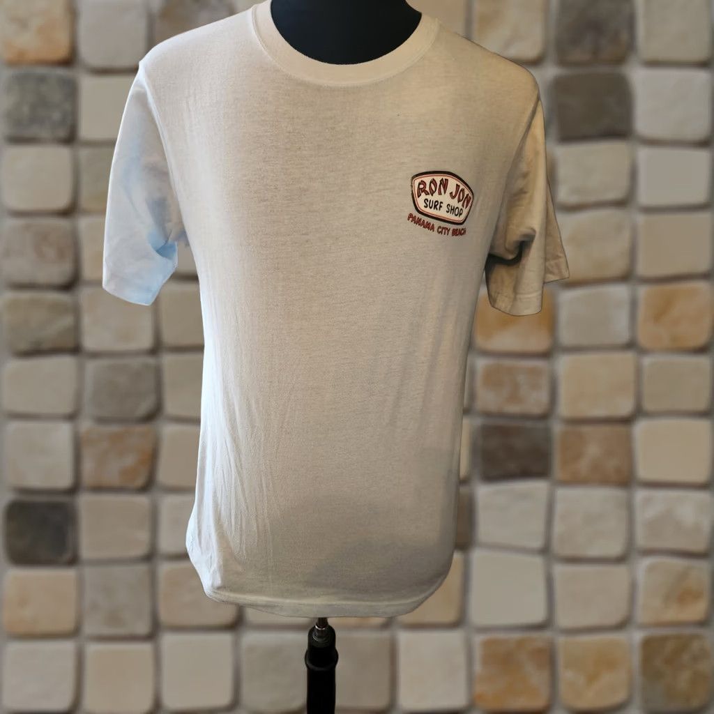 Ron Jon Surf Shop Ron Jon Surf Shop T-Shirt Panama City Beach Light Blue Double Sided Medium Mens Size US M / EU 48-50 / 2 - 1 Thumbnail