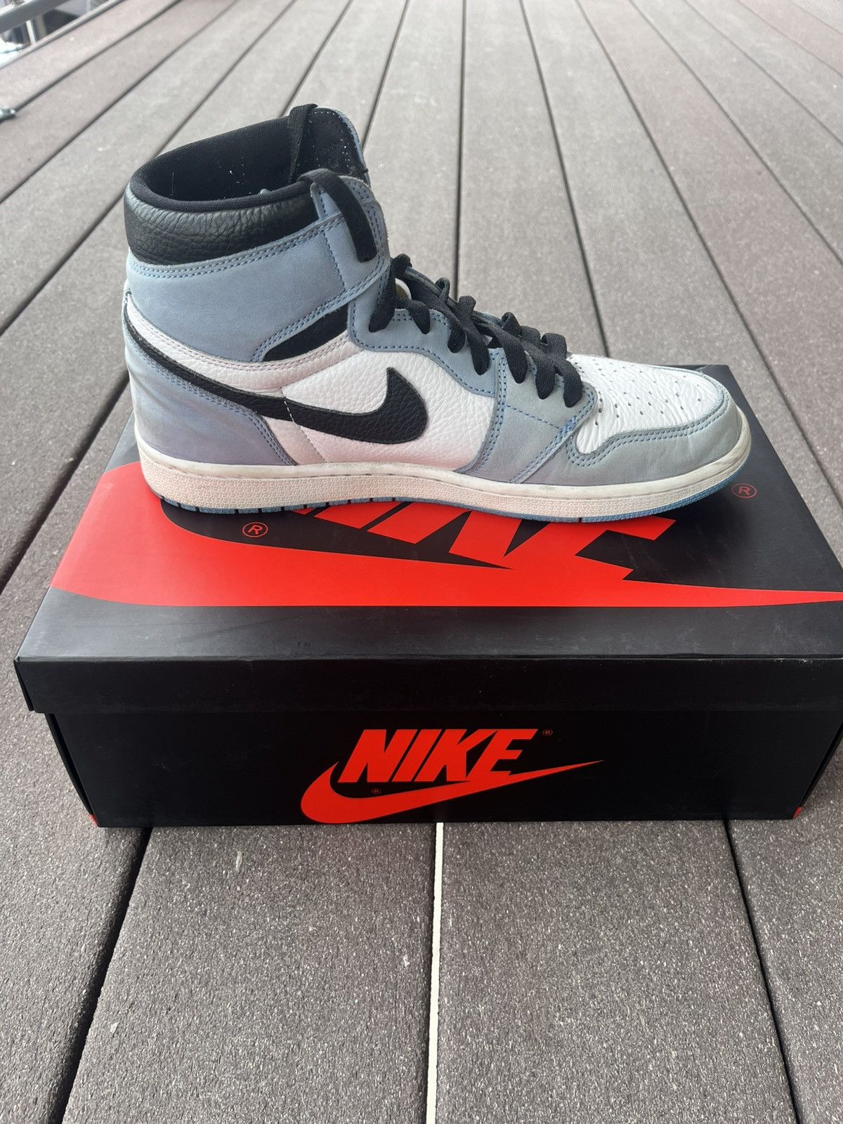 Jordan Brand Air Jordan 1 Retro High “University Blue” Size US 11 / EU 44 - 5 Thumbnail