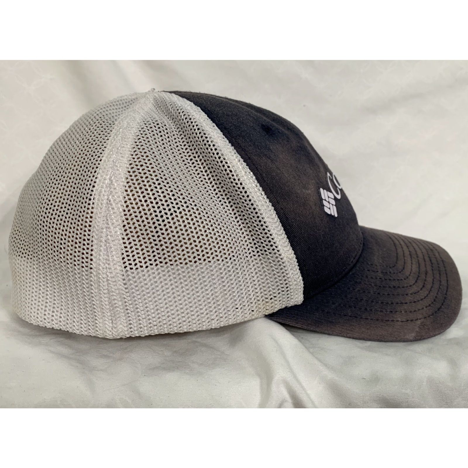 Vintage VINTAGE Distressed Columbia PFG Trucker Snapback Baseball Hat Cap L/XL Blue Mens Hat Fish GUC Size ONE SIZE - 4 Thumbnail
