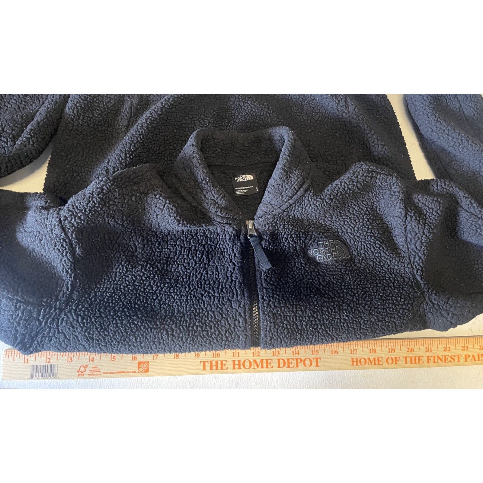 The North Face The North Face Jacket Womens Large Black Winter Zip Up Made In Jordan Fuzzy Size L / US 10 / IT 46 - 6 Thumbnail