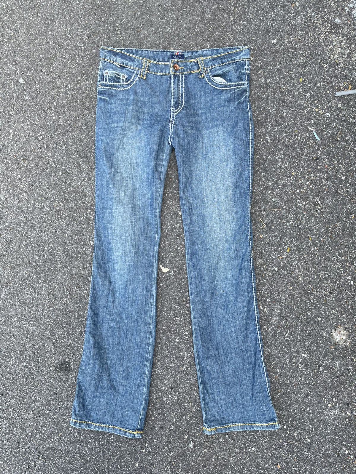 Paul Smith Paul Smith Bootcut Jeans Size US 32 / EU 48 - 2 Thumbnail
