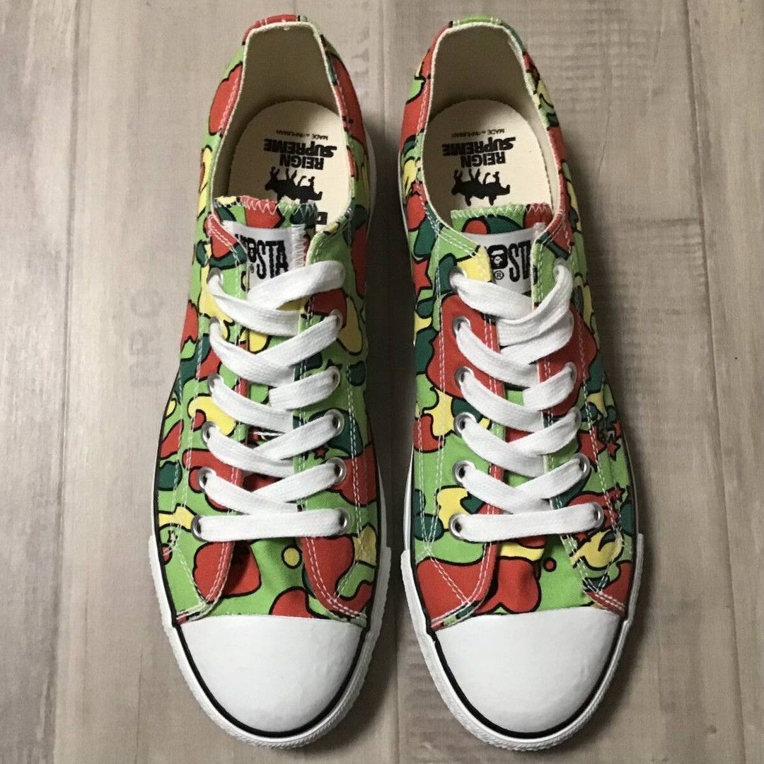 Bape × Nigo 🔥2001🔥 Psyche camo BAPE STA sneakers a bathing ape NIGO Size US 10 / EU 43 - 2 Thumbnail
