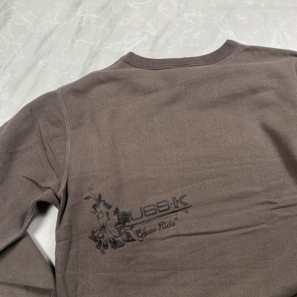 Japanese Brand Vintage y2k Russ K Surf Wording Poem Crewneck Size US S / EU 44-46 / 1 - 4 Thumbnail