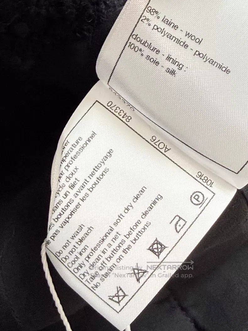 Chanel Chanel Golden glazed flower buckle diagonally inserted fou Size XS / US 0-2 / IT 36-38 - 7 Thumbnail