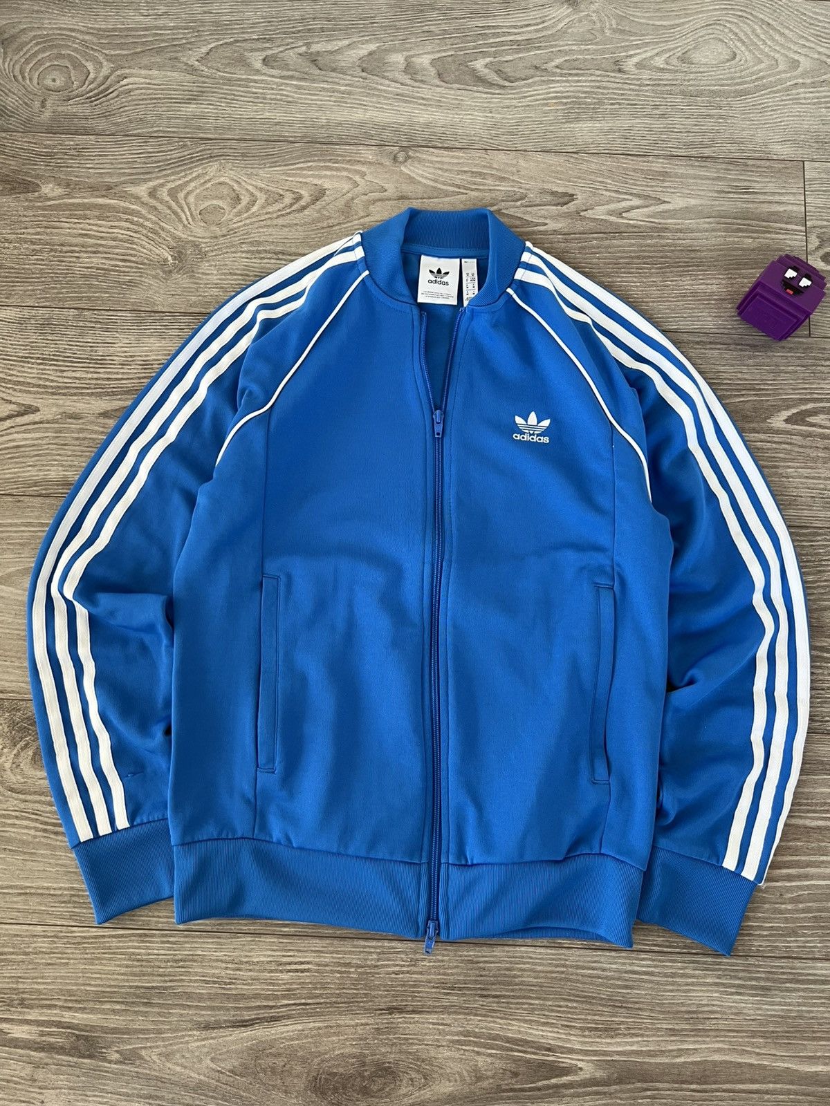 Adidas Adidas White Tags Avant Garde Three Stripes Y2K Zip Jacket Size US M / EU 48-50 / 2 - 6 Thumbnail