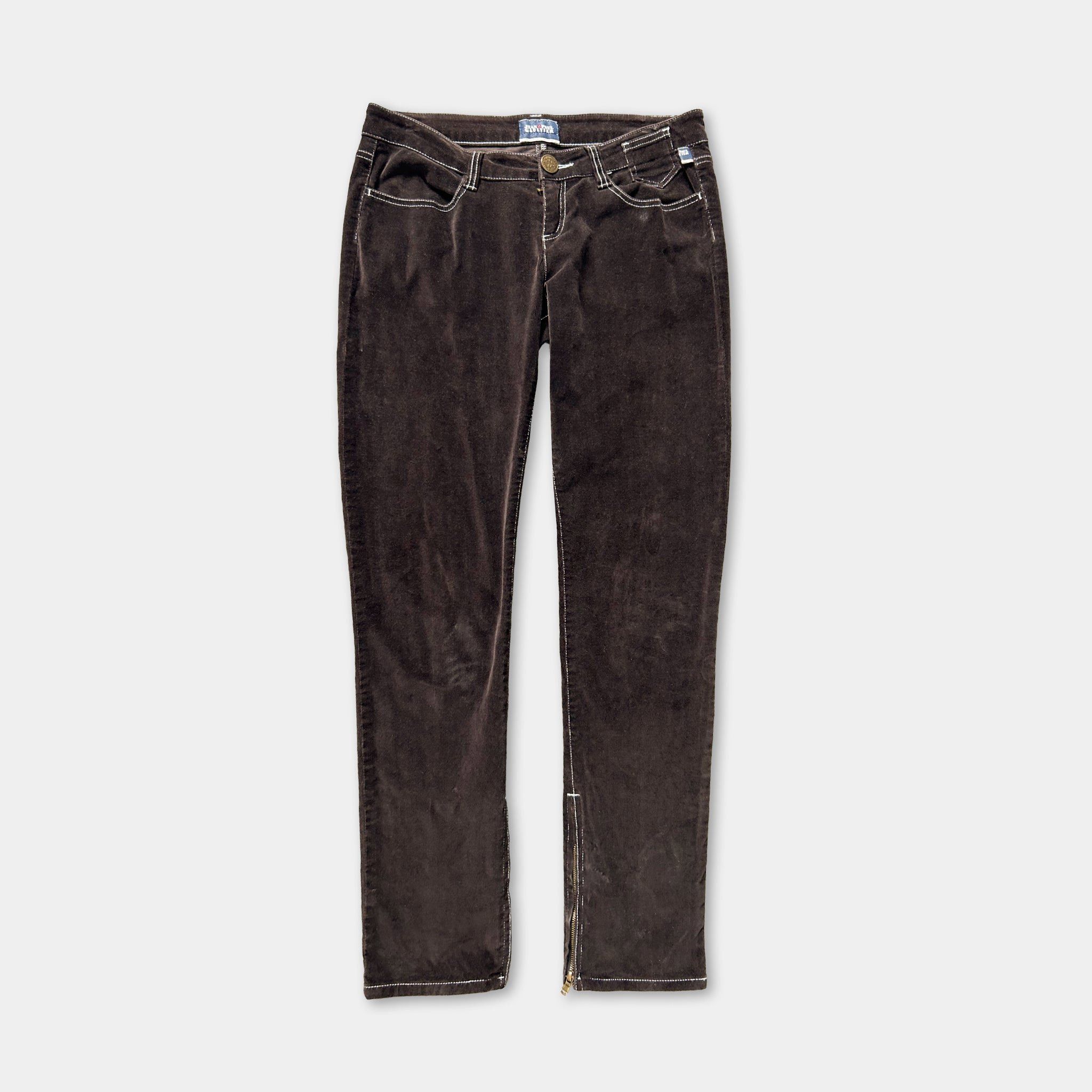 Jean Paul Gaultier Jean Paul Gaultier Brown Corduroy Jeans Size US 30 / EU 46 - 1 Thumbnail
